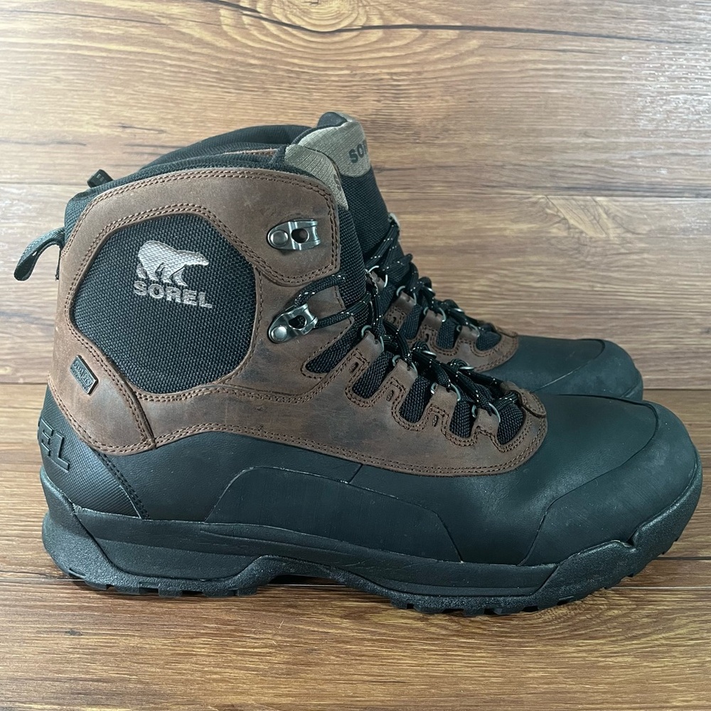 Sorel Paxson Outdry Leather Waterproof Boots Lace Up Shoes Men’s Size 14